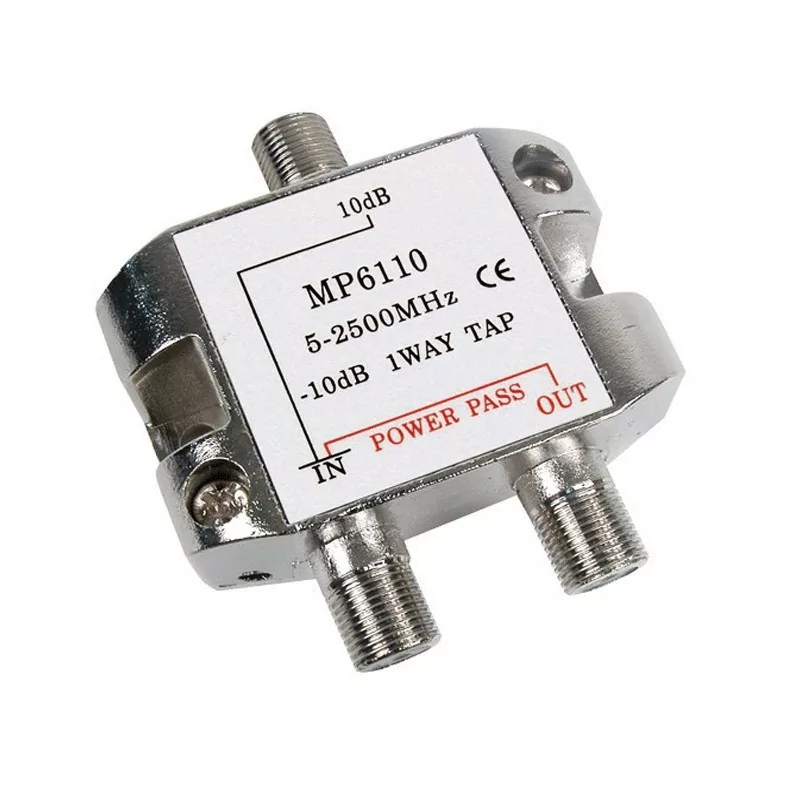 AXIL Splitter 2 Outputs - 2400Mhz - 10dB - MP6110 AXIL Splitter 2 Outputs - 2400Mhz - 10dB - MP6110