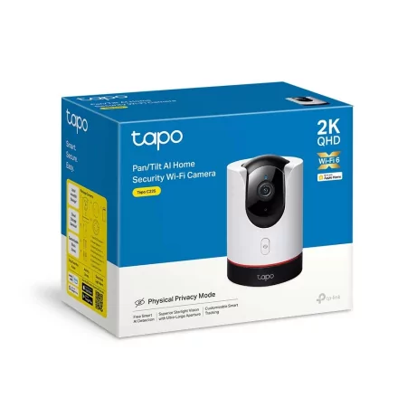 Kontrolsat - TP-Link Wi-Fi Security Camera - Tapo C225 Pan/Tilt AI 2K - People / Animal Detection Kontrolsat - TP-Link Wi-Fi Security Camera - Tapo C225 Pan/Tilt AI 2K - People / Animal Detection