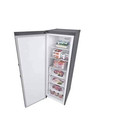 Kontrolsat - LG Vertical Freezer - 324L - Class E - Shiny Steel - GFE41PZGSZ Kontrolsat - LG Vertical Freezer - 324L - Class E - Shiny Steel - GFE41PZGSZ