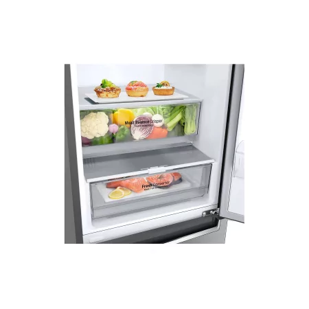 Kontrolsat - Frigorífico Combinado LG - GBB61PZGCN1 - 341L - (Inox / No Frost) Kontrolsat - Frigorífico Combinado LG - GBB61PZGCN1 - 341L - (Inox / No Frost)