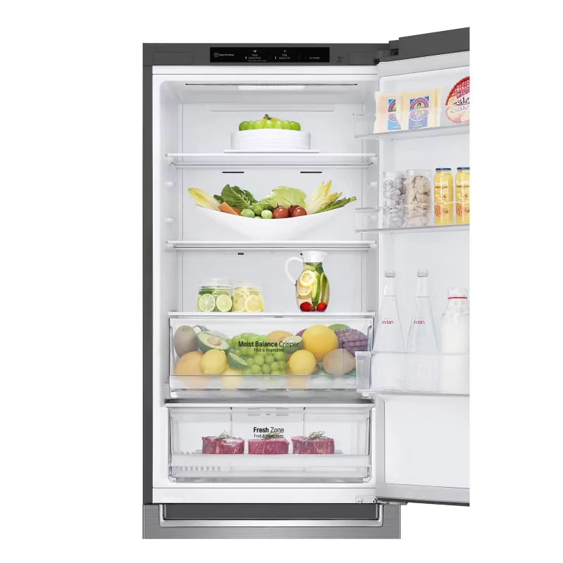 Kontrolsat - LG GBB61PZJMN Fridge Freezer (341L - Class E - Silver)