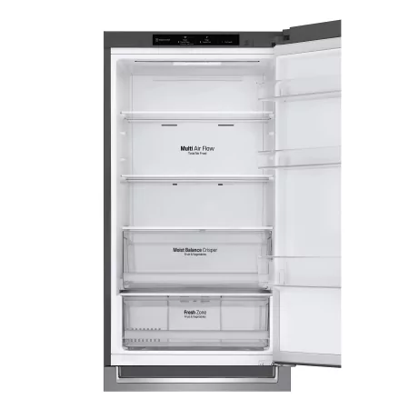 Kontrolsat - LG GBB61PZJMN Fridge Freezer (341L - Class E - Silver) Kontrolsat - LG GBB61PZJMN Fridge Freezer (341L - Class E - Silver)