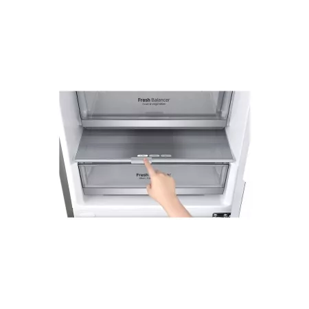 Kontrolsat - LG GBB92STBAP 384L Combined Fridge Stainless Steel No Frost Wi-Fi