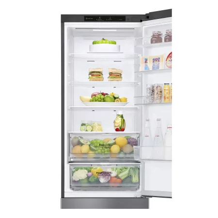 Kontrolsat - LG GBP62PZNBC Fridge Freezer (384L - Class B - Silver) Kontrolsat - LG GBP62PZNBC Fridge Freezer (384L - Class B - Silver)