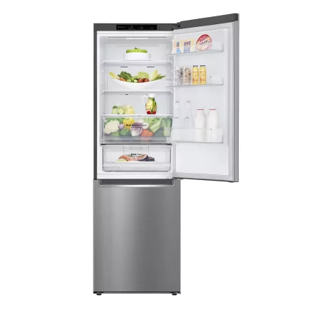 Kontrolsat - LG GBB61PZJMN Fridge Freezer (341L - Class E - Silver) Kontrolsat - LG GBB61PZJMN Fridge Freezer (341L - Class E - Silver)