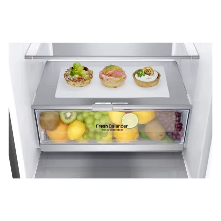Kontrolsat - Frigorífico Combinado LG - GBB71PZUGN - 341L - (Inox / No Frost) Kontrolsat - Frigorífico Combinado LG - GBB71PZUGN - 341L - (Inox / No Frost)