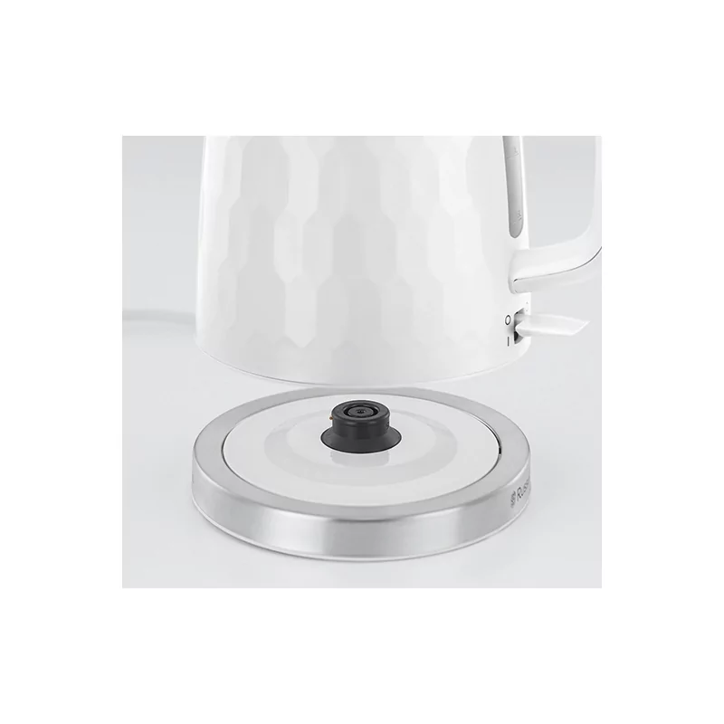 Kontrolsat - Jarro Eléctrico Russell Hobbs - Honeycomb Branco - 1,7L