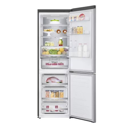 Kontrolsat - Frigorífico Combinado LG - GBB71PZUGN - 341L - (Inox / No Frost) Kontrolsat - Frigorífico Combinado LG - GBB71PZUGN - 341L - (Inox / No Frost)