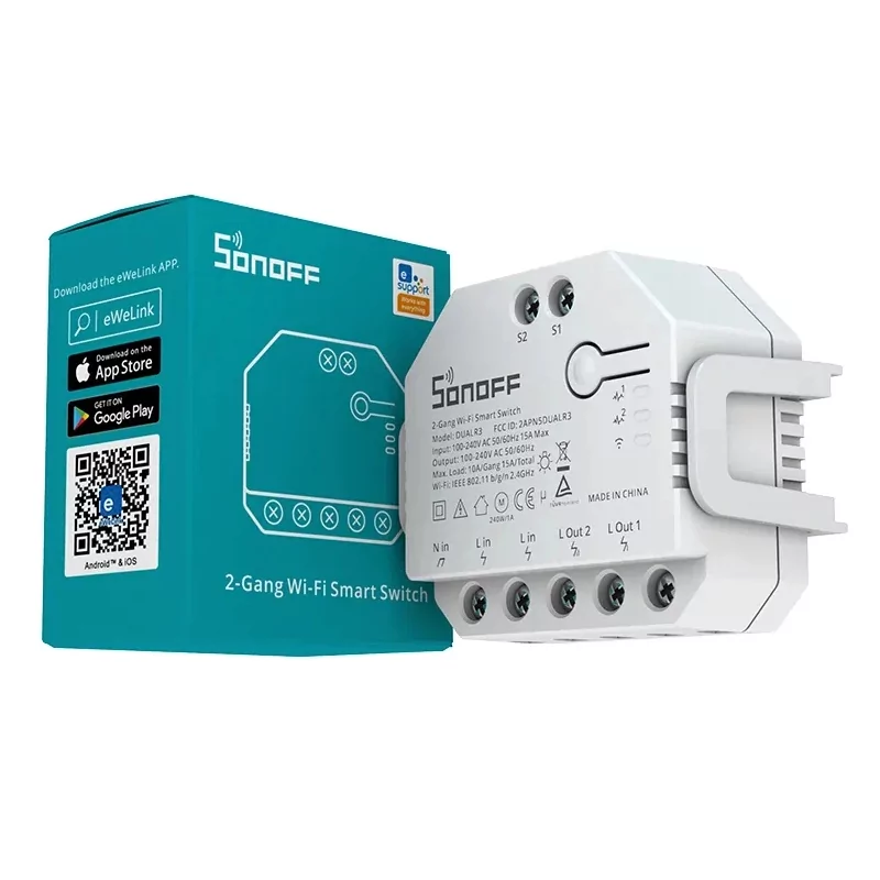 Kontrolsat - Smart Switch Sonoff - Dual R3