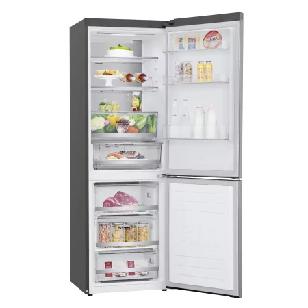 Kontrolsat - Frigorífico Combinado LG - GBB71PZUGN - 341L - (Inox / No Frost) Kontrolsat - Frigorífico Combinado LG - GBB71PZUGN - 341L - (Inox / No Frost)