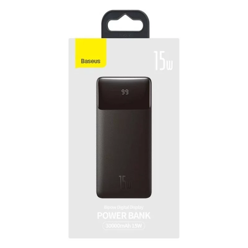 Kontrolsat - Powerbank Baseus Bipow 30000mAh -15W Preto