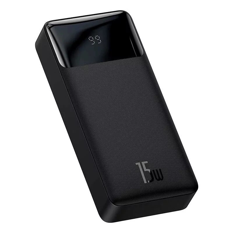 Kontrolsat - Powerbank Baseus Bipow 20000mAh - 2xUSB 1xUSB-C -15W Preto Kontrolsat - Powerbank Baseus Bipow 20000mAh - 2xUSB 1xUSB-C -15W Preto