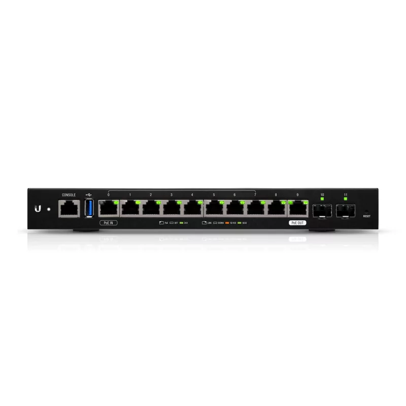 Kontrolsat - Ubiquiti Networks EdgeRouter ER-12 router com fio Gigabit Ethernet Preto