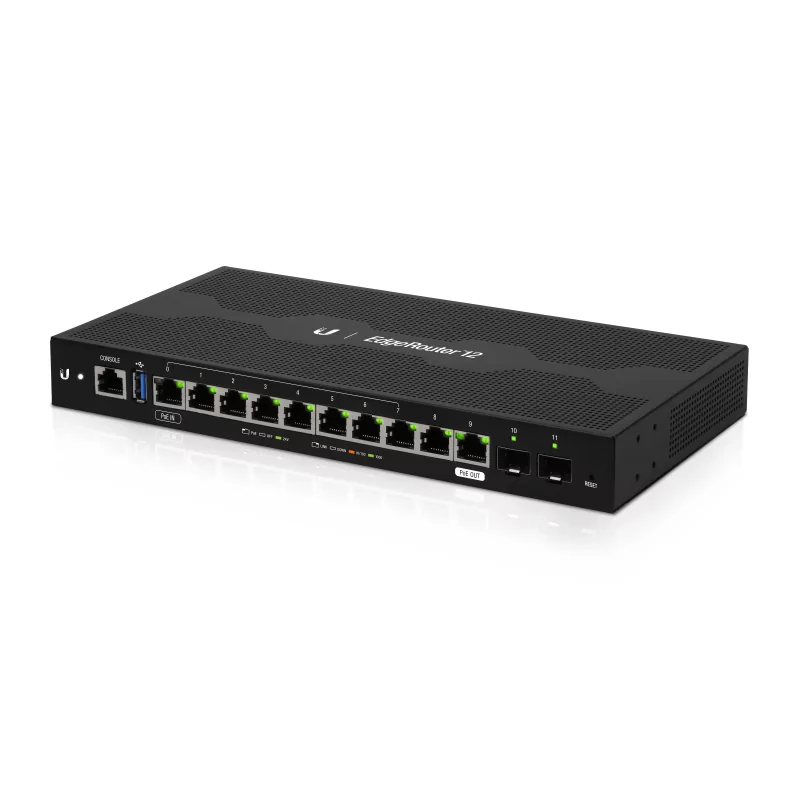 Kontrolsat - Ubiquiti Networks EdgeRouter ER-12 router com fio Gigabit Ethernet Preto