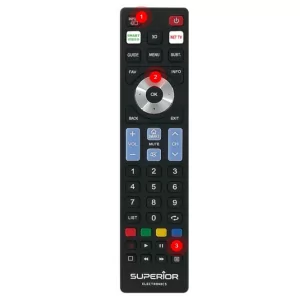 Kontrolsat - Comando Ready5 Superior Electronics - LG / Samsung / Sony/ Philips / Panasonic