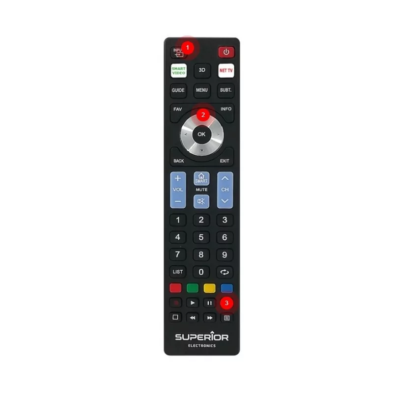 Kontrolsat - Superior Electronics Ready5 Remote - LG / Samsung / Sony / Philips / Panasonic Kontrolsat - Superior Electronics Ready5 Remote - LG / Samsung / Sony / Philips / Panasonic