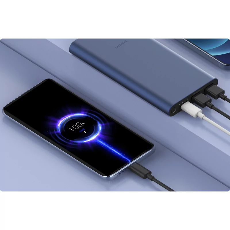 Kontrolsat - Powerbank Xiaomi Redmi 10000mAh Azul - Fast Charge 22.5W
