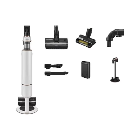 Kontrolsat - Vertical Vacuum Cleaner BESPOKE Jet VS20A95823W (Autonomy up to 60 min - By Animals) Kontrolsat - Vertical Vacuum Cleaner BESPOKE Jet VS20A95823W (Autonomy up to 60 min - By Animals)