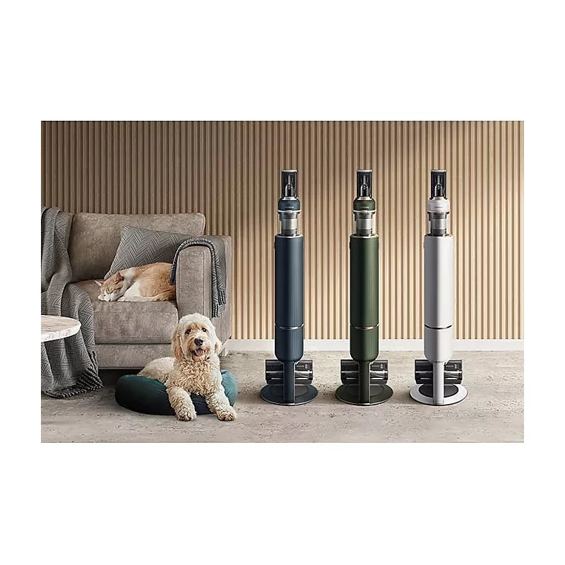 Kontrolsat - Vertical Vacuum Cleaner BESPOKE Jet VS20A95823W (Autonomy up to 60 min - By Animals)