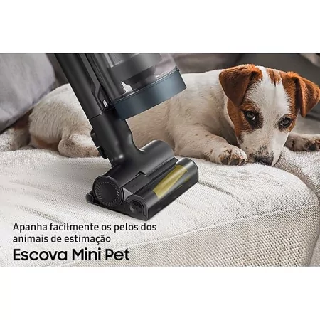 Kontrolsat - Vertical Vacuum Cleaner BESPOKE Jet VS20A95823W (Autonomy up to 60 min - By Animals) Kontrolsat - Vertical Vacuum Cleaner BESPOKE Jet VS20A95823W (Autonomy up to 60 min - By Animals)