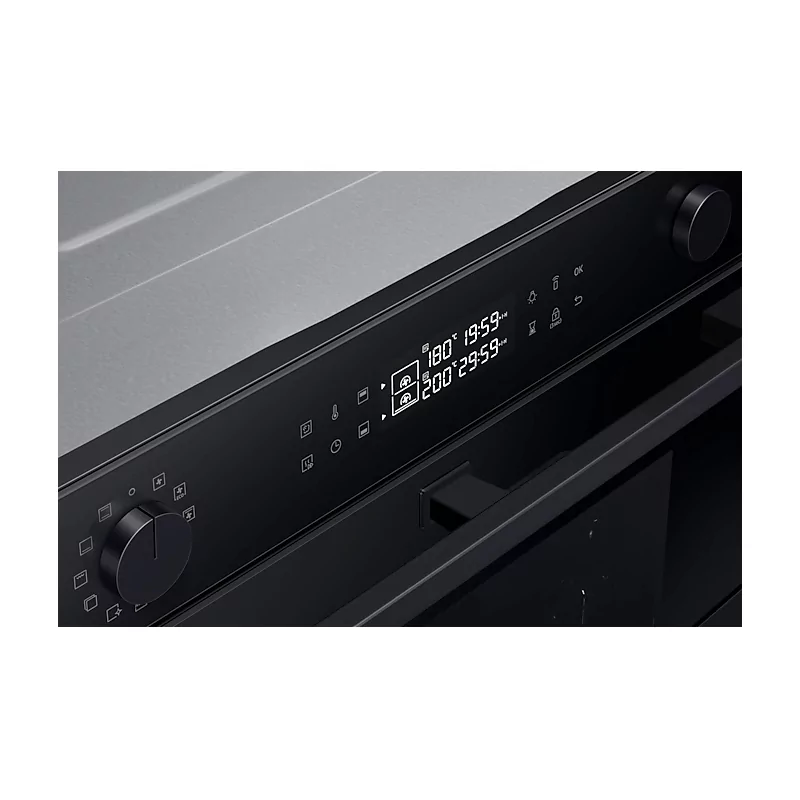 Kontrolsat - Samsung BESPOKE Built-in Oven - NV7B4550VAK - (76L - Dual Cook Flex - Natural Steam - Wi-Fi - Black)