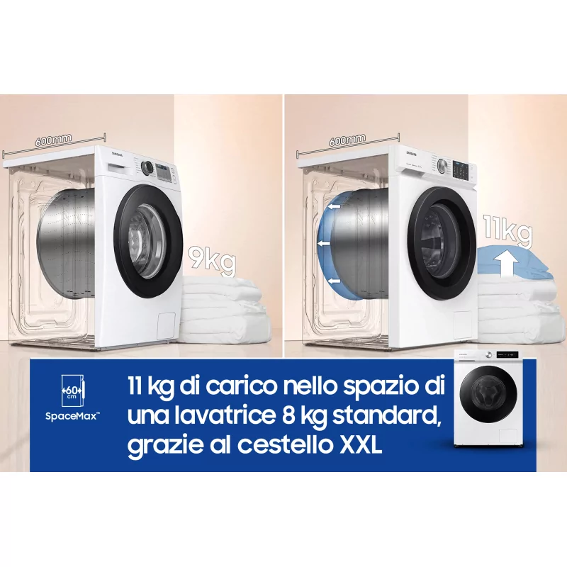 Kontrolsat - Samsung WW11BB744DGW Washing Machine (11kg - 1400rpm - Class A)