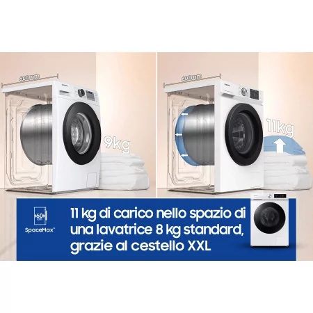 Kontrolsat - Samsung WW11BB744DGW Washing Machine (11kg - 1400rpm - Class A) Kontrolsat - Samsung WW11BB744DGW Washing Machine (11kg - 1400rpm - Class A)