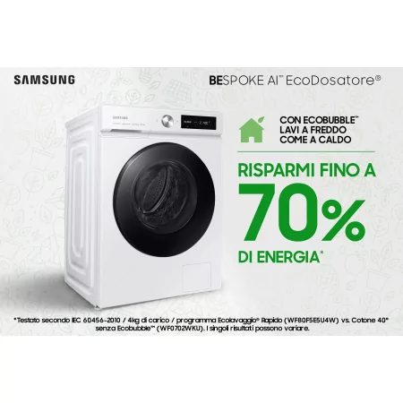 Kontrolsat - Máquina Lavar Roupa Samsung WW11BB744DGW (11kg - 1400rpm - Classe A) Kontrolsat - Máquina Lavar Roupa Samsung WW11BB744DGW (11kg - 1400rpm - Classe A)