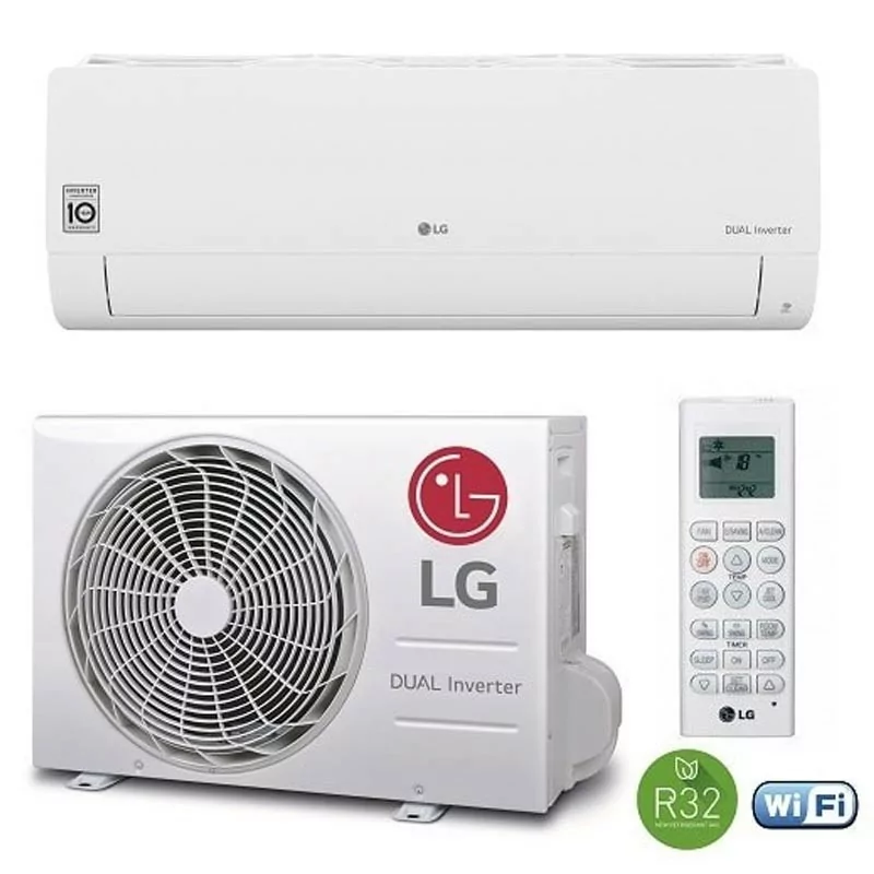 Monosplit Air Conditioner LG S18ETNSK + S18ETUL2 - 18,000 BTU Monosplit Air Conditioner LG S18ETNSK + S18ETUL2 - 18,000 BTU