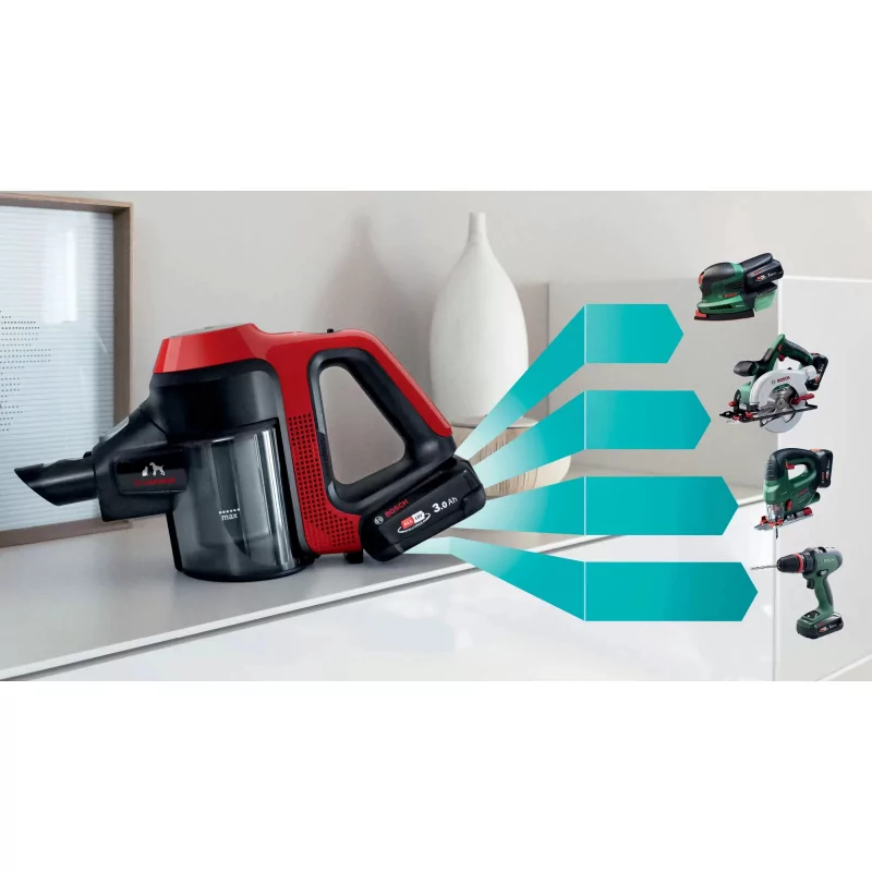 Kontrolsat - Aspirador Vertical Bosch BBS711ANM - 40 min - 18V