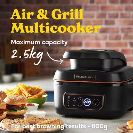Kontrolsat - Russell Hobbs Satisfry Air Grill Fryer - 5.5L Kontrolsat - Russell Hobbs Satisfry Air Grill Fryer - 5.5L