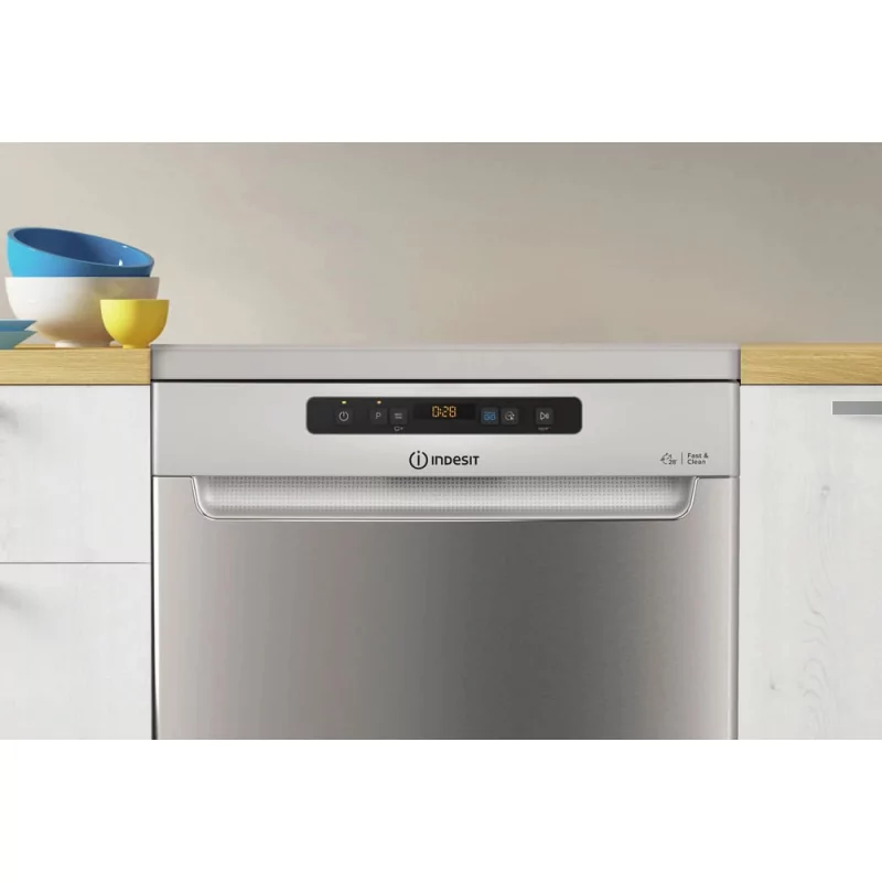 Kontrolsat - Máquina Lavar Loiça Indesit DFO3T133AF X (14 Talheres - 60cm - Classe D)