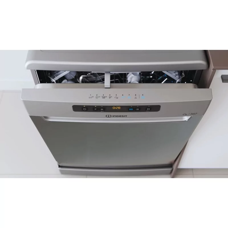 Kontrolsat - Máquina Lavar Loiça Indesit DFO3T133AF X (14 Talheres - 60cm - Classe D)
