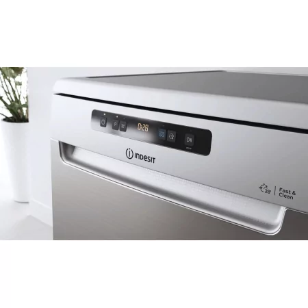 Kontrolsat - Indesit DFO3T133AF X Dishwasher (14 Place Settings - 60cm - Class D) Kontrolsat - Indesit DFO3T133AF X Dishwasher (14 Place Settings - 60cm - Class D)
