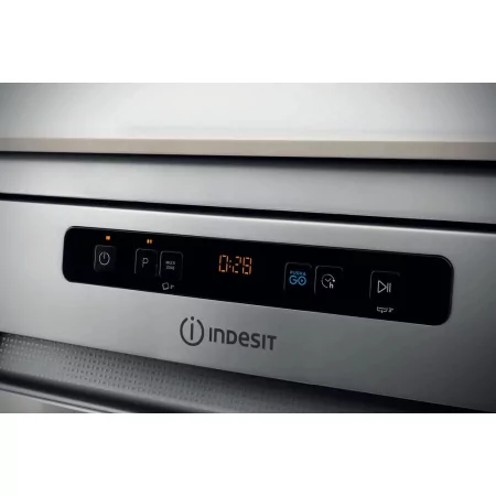 Kontrolsat - Indesit DFO3T133AF X Dishwasher (14 Place Settings - 60cm - Class D) Kontrolsat - Indesit DFO3T133AF X Dishwasher (14 Place Settings - 60cm - Class D)