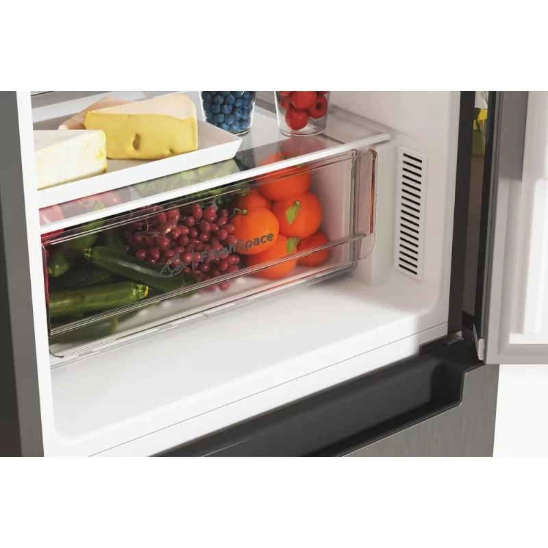 Kontrolsat - Indesit INFC9 TA23X Fridge Freezer (367L - Class D - Silver)