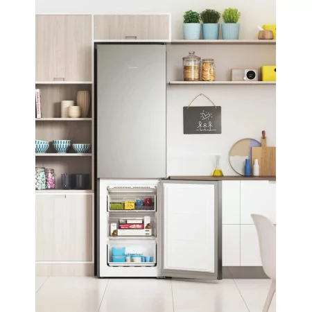 Kontrolsat - Combinado Indesit INFC9 TA23X (367L - Classe D - Prateado) Kontrolsat - Combinado Indesit INFC9 TA23X (367L - Classe D - Prateado)