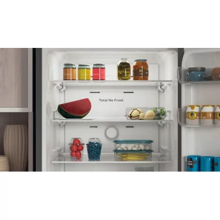 Kontrolsat - Combinado Indesit INFC9 TA23X (367L - Classe D - Prateado) Kontrolsat - Combinado Indesit INFC9 TA23X (367L - Classe D - Prateado)