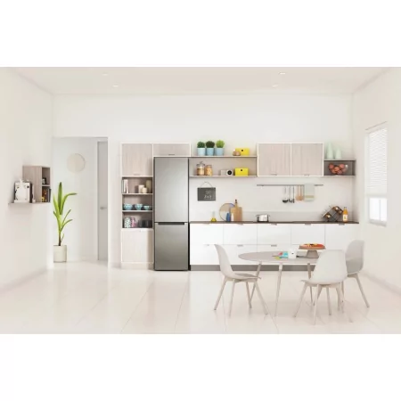 Kontrolsat - Indesit INFC9 TA23X Fridge Freezer (367L - Class D - Silver) Kontrolsat - Indesit INFC9 TA23X Fridge Freezer (367L - Class D - Silver)