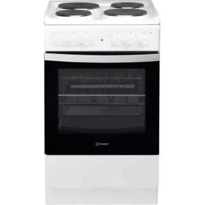 Kontrolsat - Fogão Elétrico Indesit IS5E4KHW/EU (4 Zonas - 61L - Classe A - Branco - 50cm)