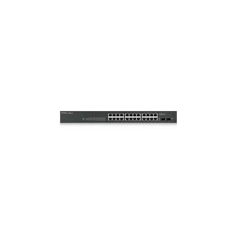Hub Switch 24 Ptos Zyxel 10/100/1000 Gs1900-24 Preto