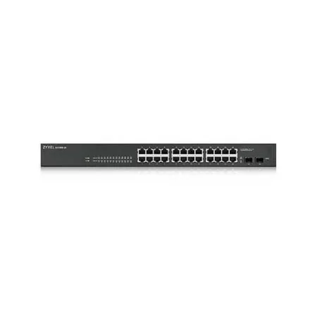 Hub Switch 24 Ptos Zyxel 10/100/1000 Gs1900-24 Preto