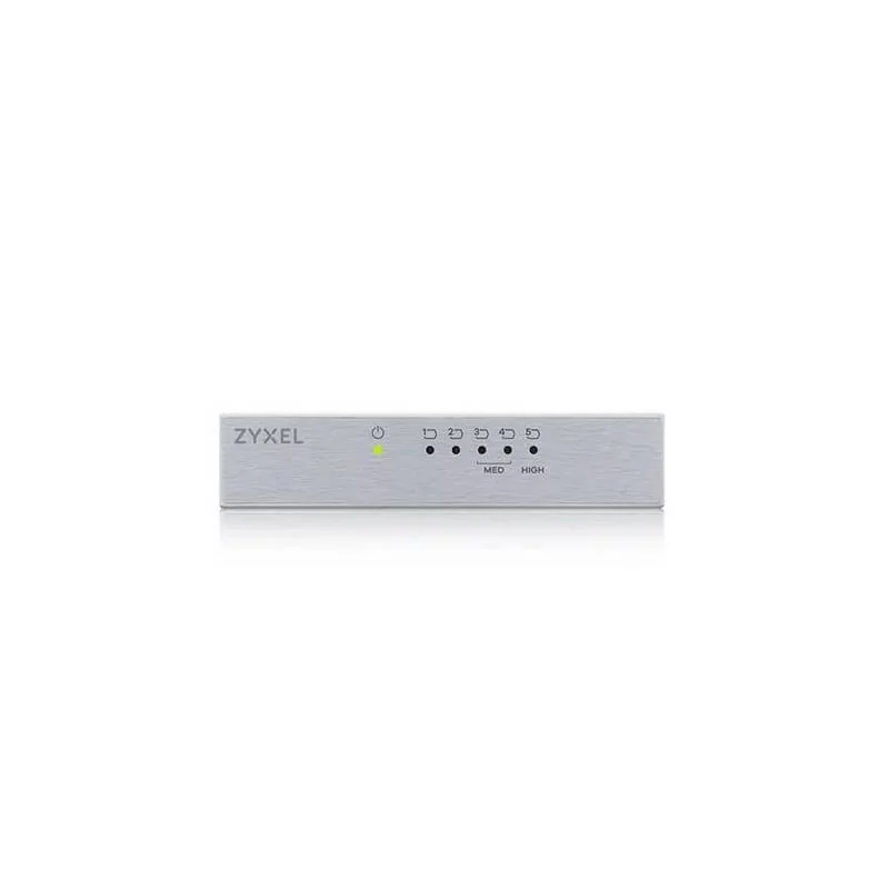 Hub Switch 5 Ptos Zyxel 10/100/1000 Gs-105bv3 Prata