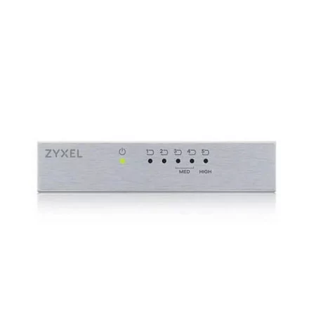 Hub Switch 5 Ptos Zyxel 10/100/1000 Gs-105bv3 Prata