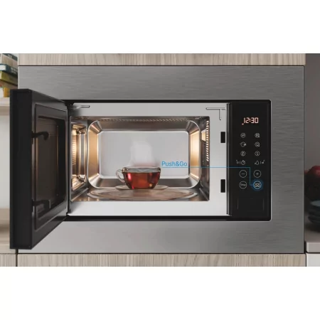Kontrolsat - Microwave Indesit MWI-120-GX - 20L - Stainless Steel Kontrolsat - Microwave Indesit MWI-120-GX - 20L - Stainless Steel