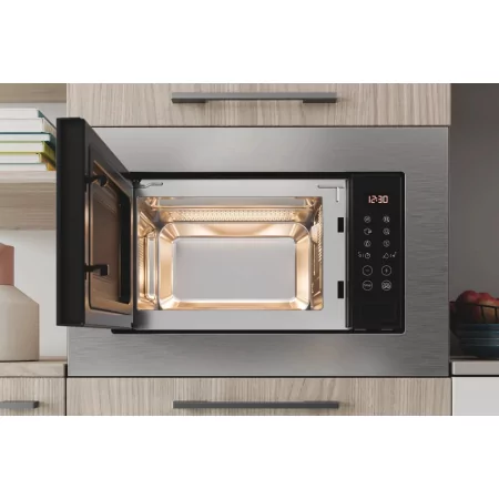 Kontrolsat - Microwave Indesit MWI-120-GX - 20L - Stainless Steel Kontrolsat - Microwave Indesit MWI-120-GX - 20L - Stainless Steel