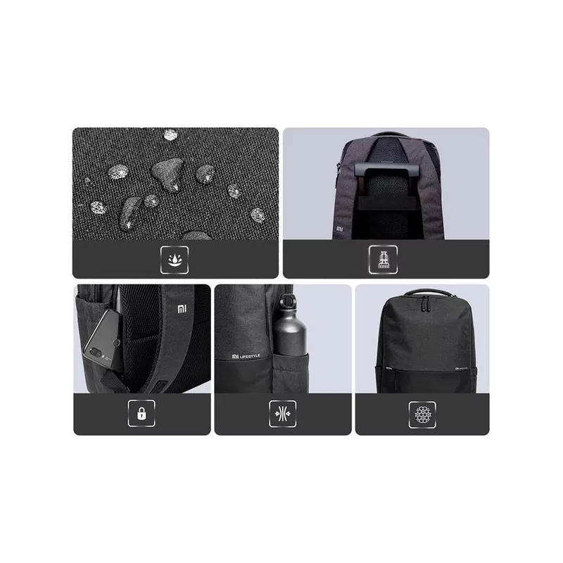 Kontrolsat - Mochila Xiaomi Commuter Backpack 21L - Cinza Escuro