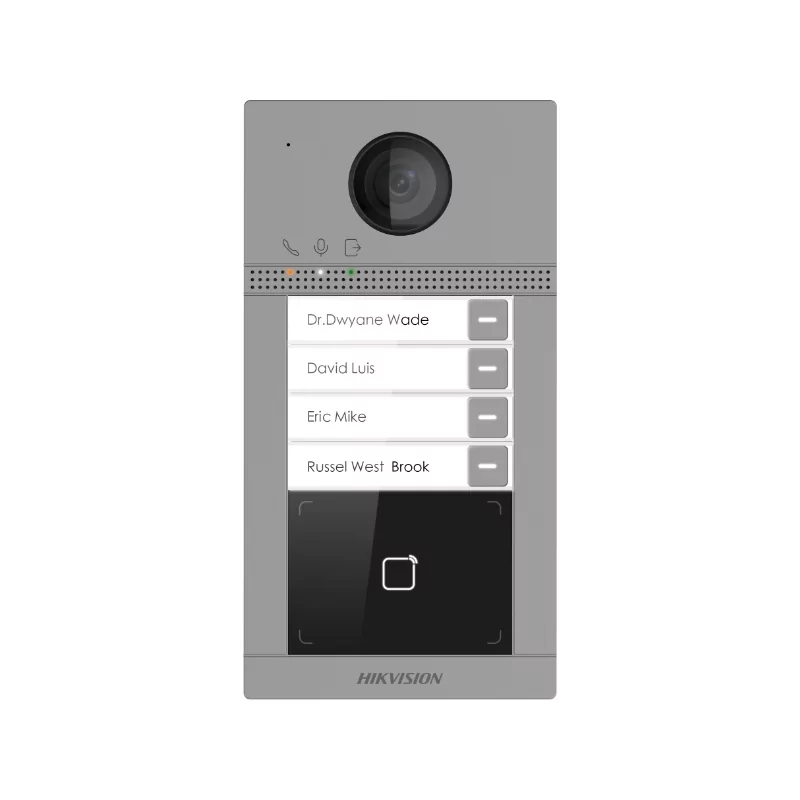 Kontrolsat - Video Intercom - IP - 4 Channels - Camera 2 MPXs Kontrolsat - Video Intercom - IP - 4 Channels - Camera 2 MPXs
