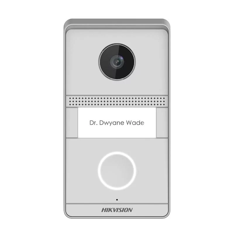 Kontrolsat - Analog Video Intercom - 2 Wires - Vandal-proof - Metal - DS-KV1101-ME2 Kontrolsat - Analog Video Intercom - 2 Wires - Vandal-proof - Metal - DS-KV1101-ME2