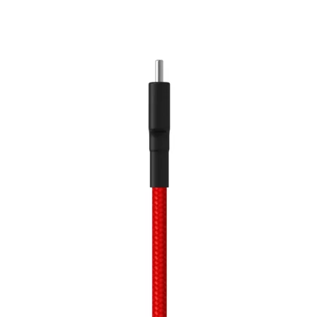 Kontrolsat - Cabo Xiaomi Mi USB-Tipo C Entrançado - 100cm - Vermelho Kontrolsat - Cabo Xiaomi Mi USB-Tipo C Entrançado - 100cm - Vermelho